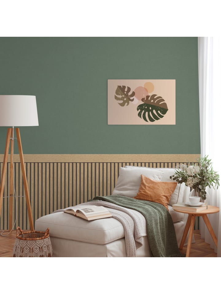 Tapete Scandinavian Wood Panels in Beige
