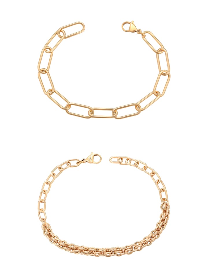 Women Bracelets Set in gold