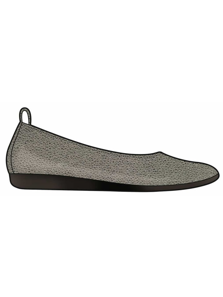 Slipper in silber