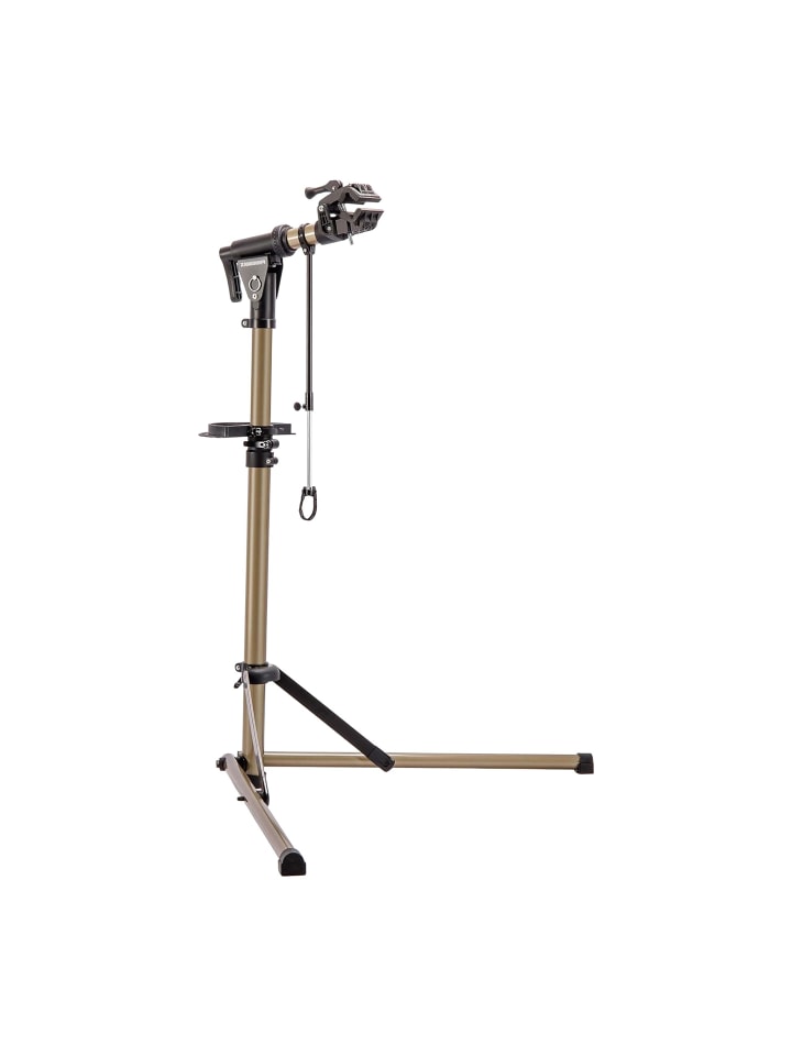 Fahrrad-Montageständer in Gold - (B)108 x (H)170 x (T)80,5 cm