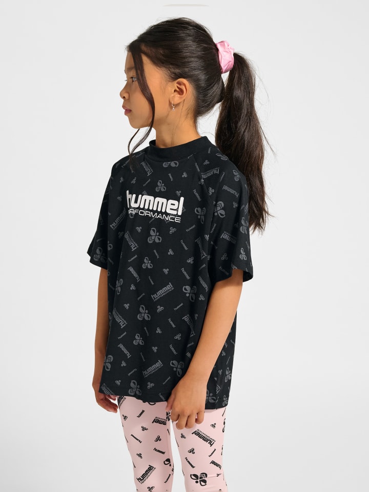 T-Shirt Hmljr Dance Mädchen in BLACK/EBONY