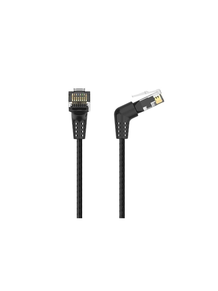 Netzwerkkabel UTP Cat.6 RJ45 Ethernet, 5m schwarz