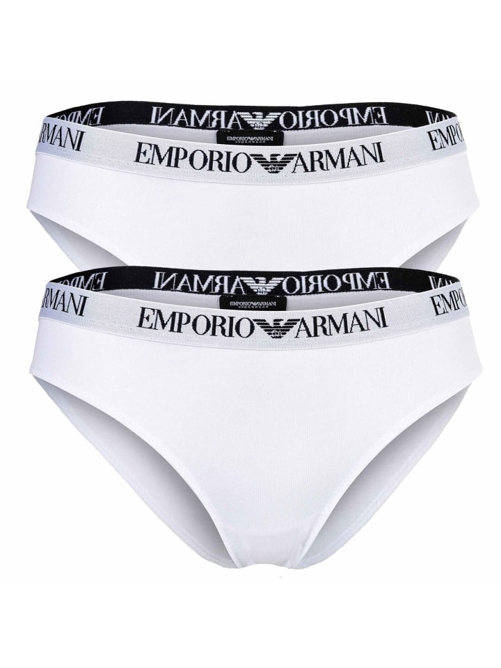 Slip 2er Pack in Weiß