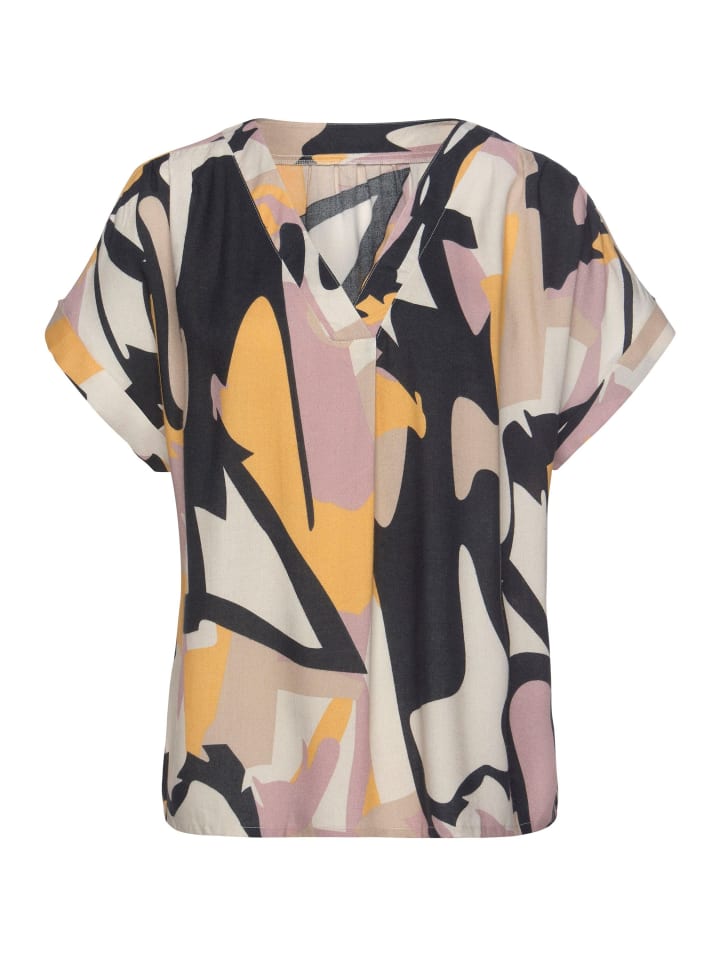 Druckbluse in bedruckt