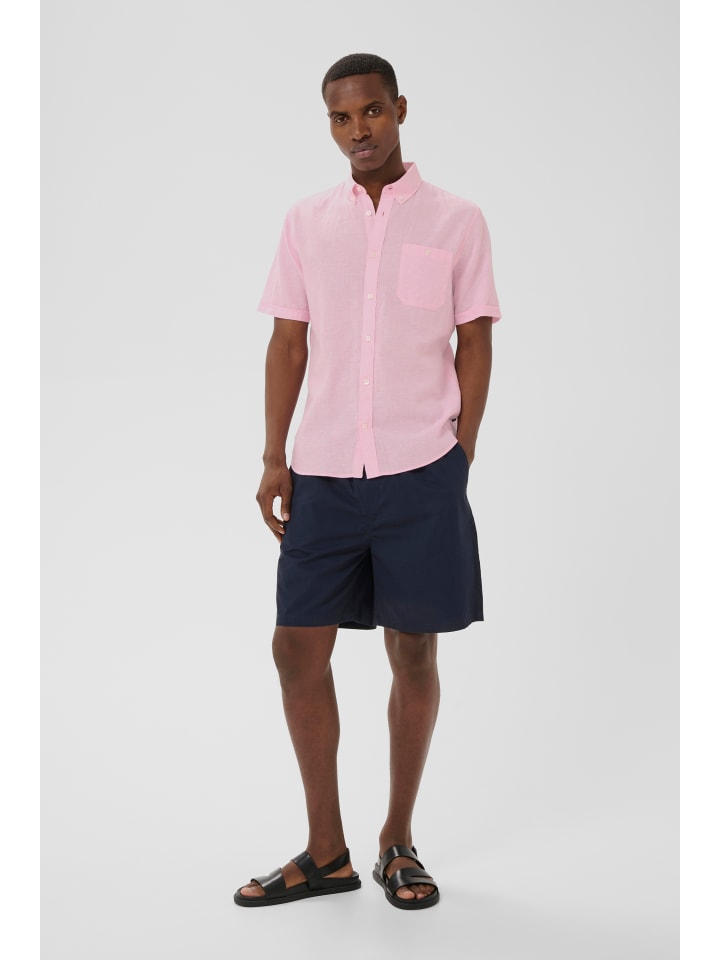 Kurzarmhemd MAtrostol Gerade Passform in Prism Pink
