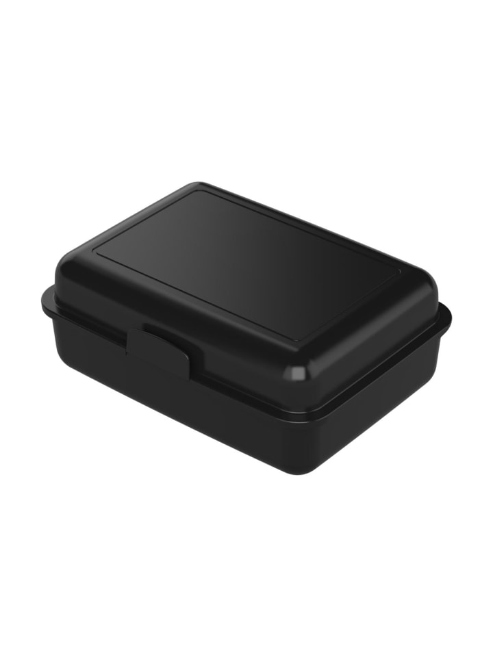 Vorratsdose "School-Box" groß in schwarz - 1200 ml