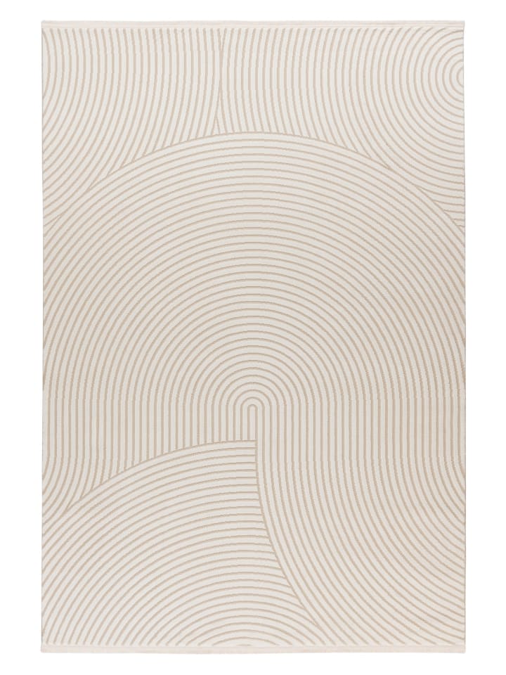 Wohnzimmer Teppich – Kurzflorteppich Stage 225 in creme