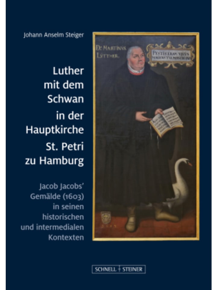 Buch - Luther mit dem Schwan in der Hauptkirche St. Petri zu Hamburg