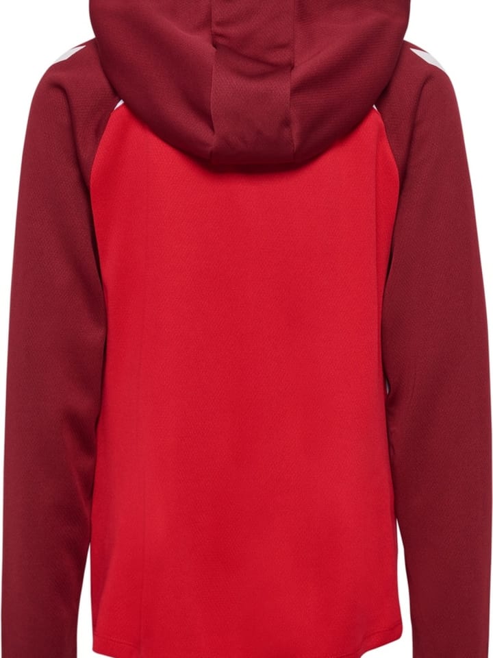 Kinder Trainingsjacke "Lead 2.0 Zip Hoodie" in Rot
