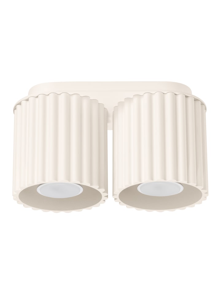 Plafond ZORA 2 beige H 12 cm