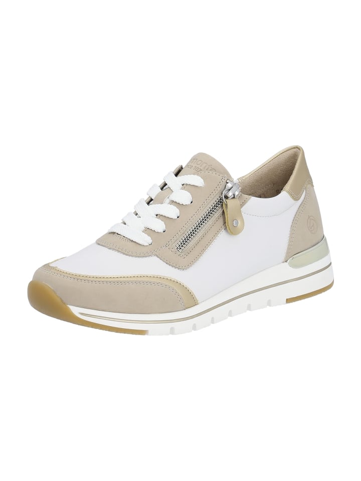 Sportliche Schnürschuhe in Weiß