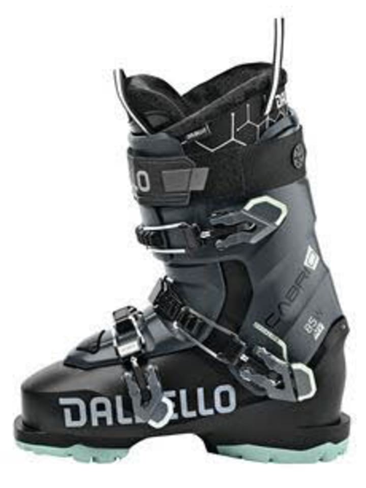 Skistiefel Alpin in schwarz