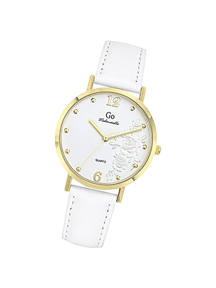 Analog-Armbanduhr Girl Only Mademoiselle weiß mittel (ca. 34mm)