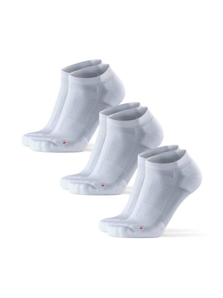 Laufsocken Long Distance Running Low-Cut in weiß