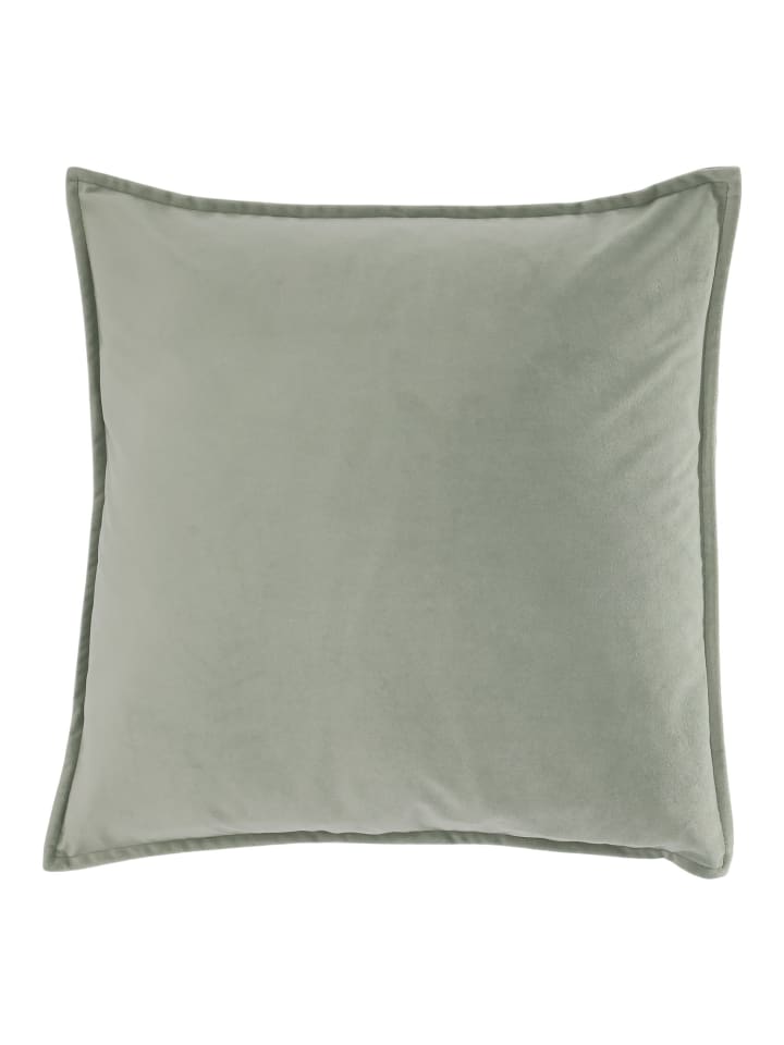 Chic Antique Velours-Kissenbezug Aix 50x50 cm in verte