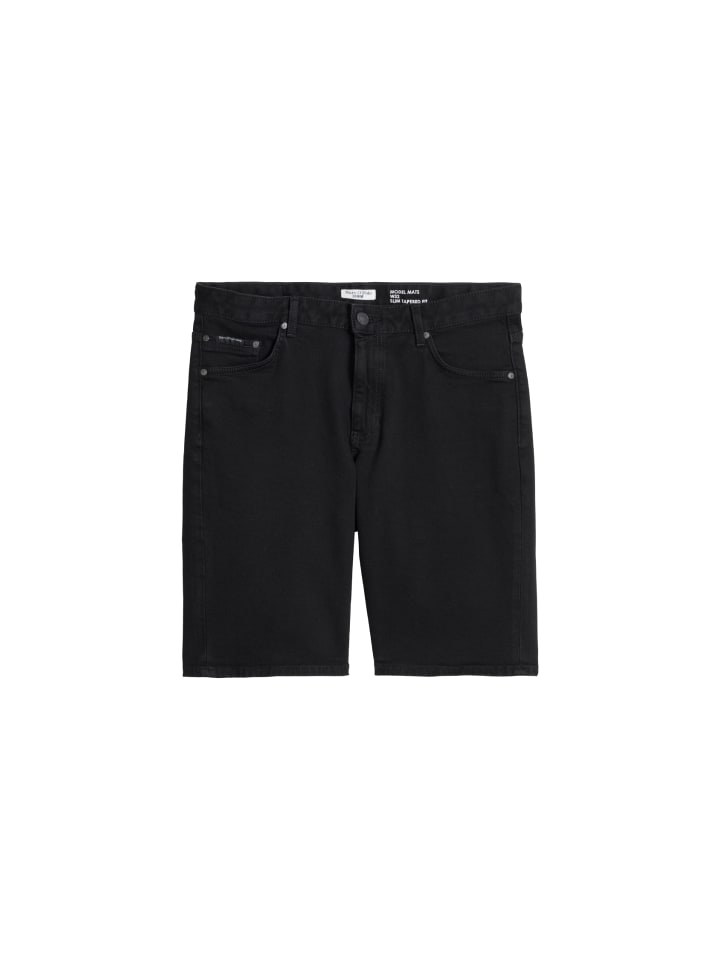 Jeansshorts Model Mats tapered in Schwarz