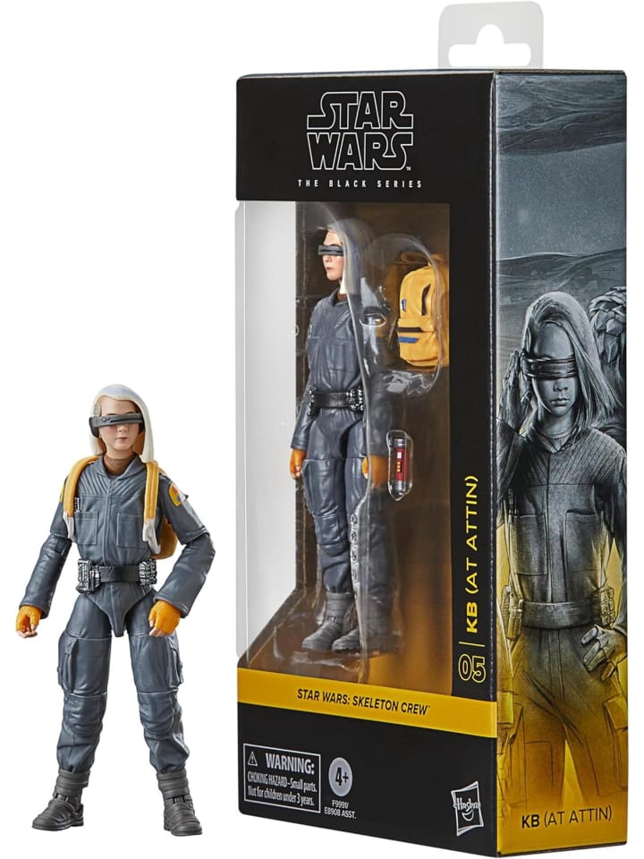 Star Wars The Black Series KB at Attin Skeleton Crew Action-Figur 15 cm 4+
