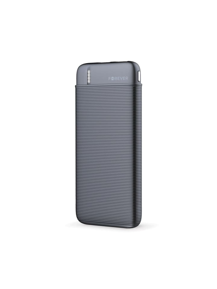 Forever Powerbank TB-100S 5000 mAh schwarz Steckdose