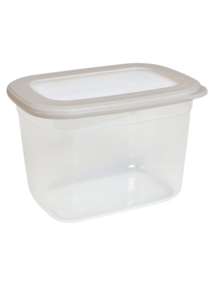 MICHELINO Aufbewahrungsbox Vorratsdose Vorratsbehälter 1300ml in Beige