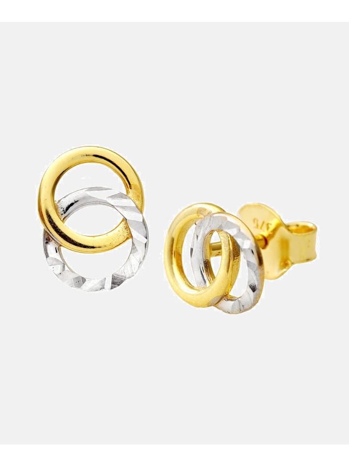 Ohrstecker aus 375 Gelbgold