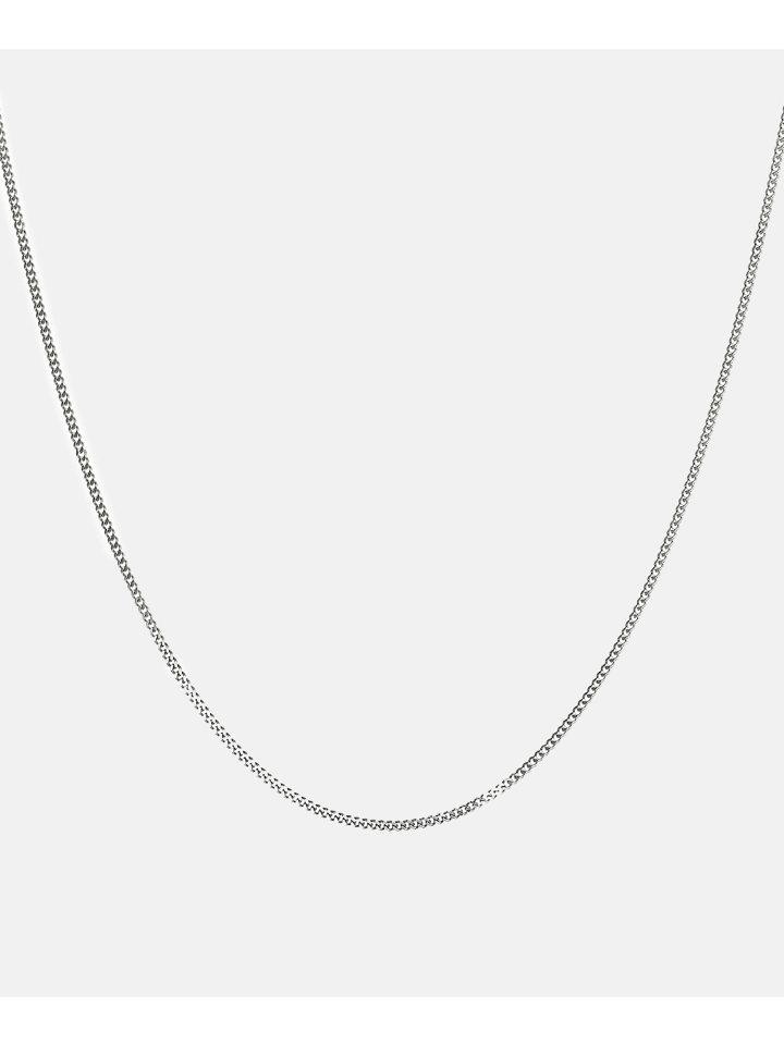 Halskette aus 585 Weißgold