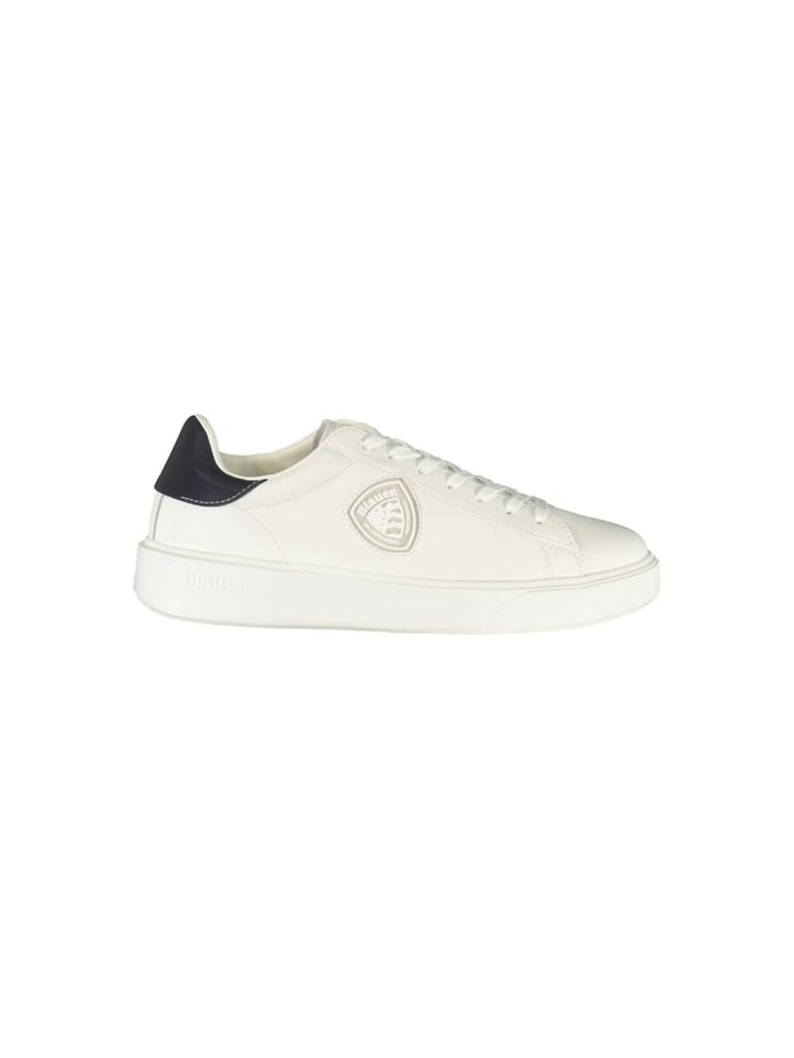 Weiß Polyurethan Herren Sneaker