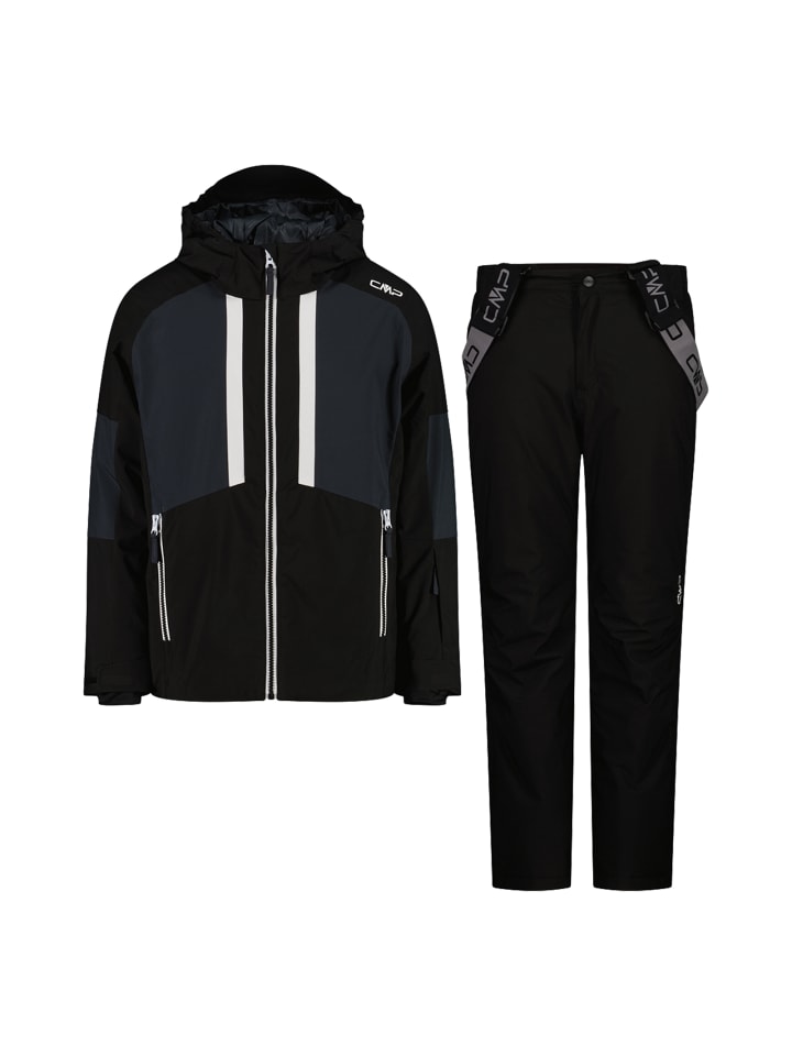 Kid Skiset Jacket and Pant in Anthrazit