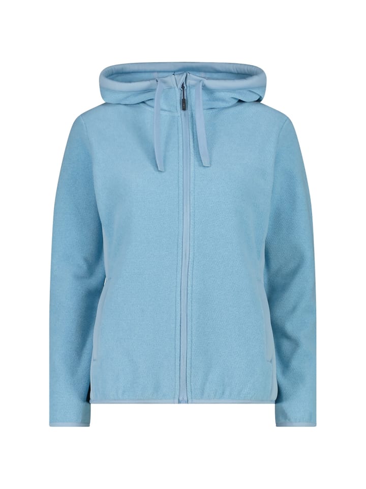 Kapuzensweat WOMAN JACKET FIX HOOD in Blau3027