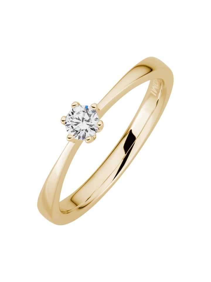 585/- Gold in gelb