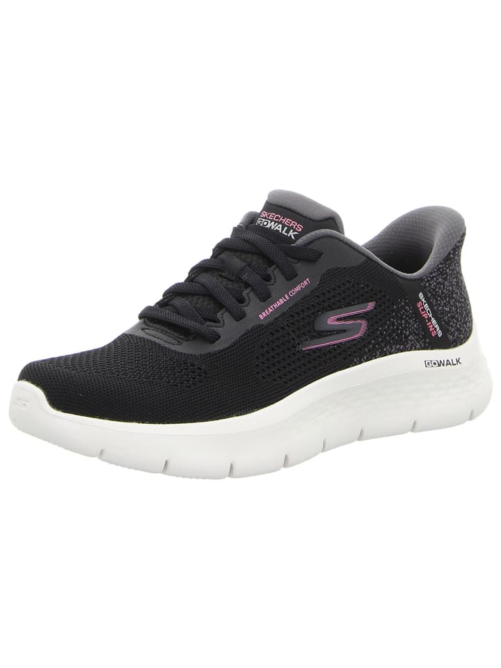 Slipper GO WALK FLEX-SAFIYA in black/white