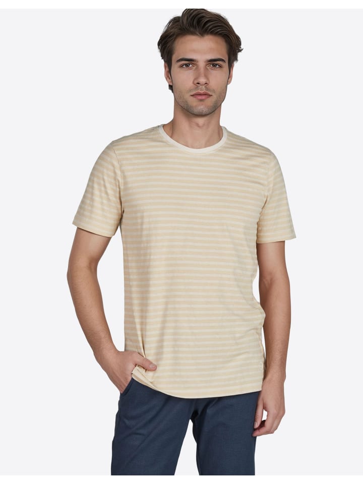T-Shirt in Brown Rice