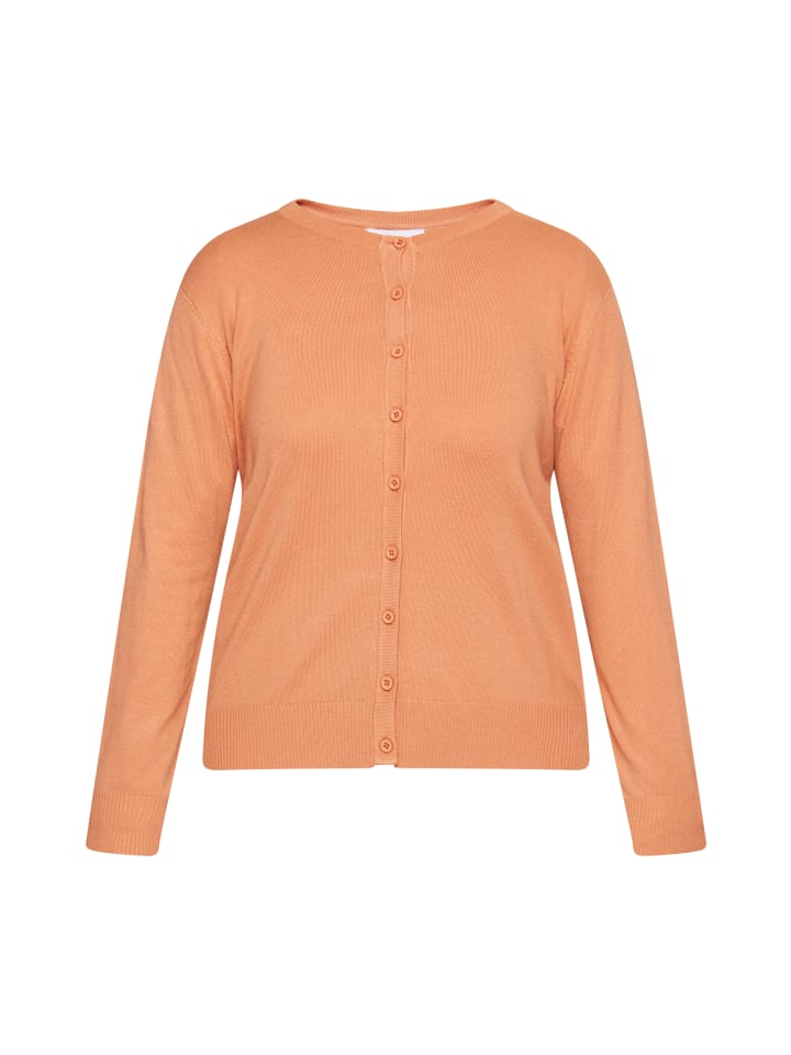 Damen Cardigan in Koralle