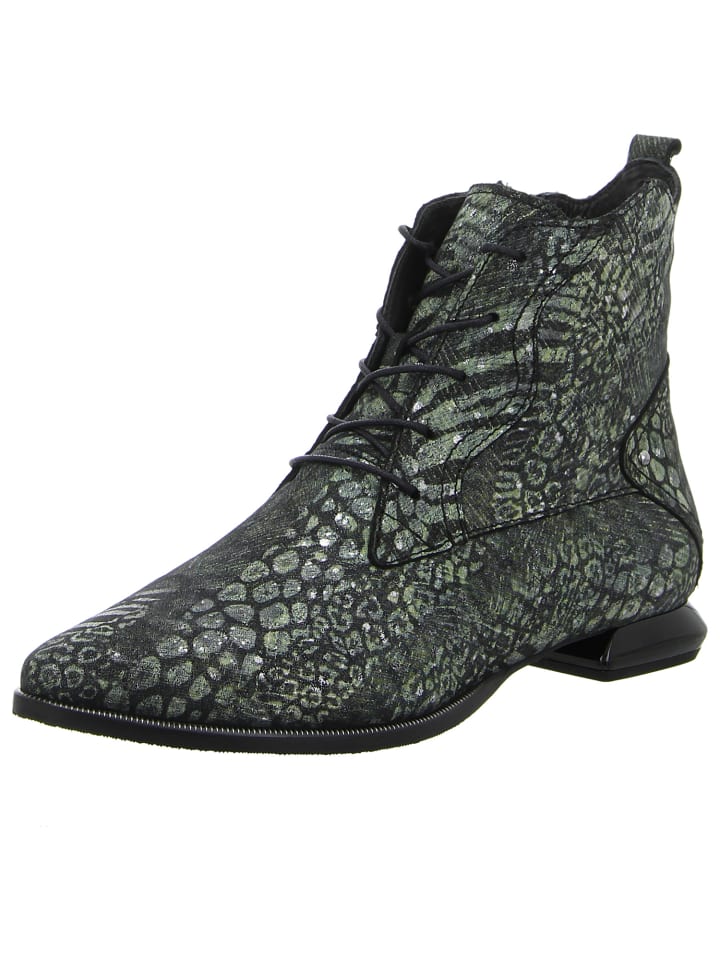 Stiefelette in grün