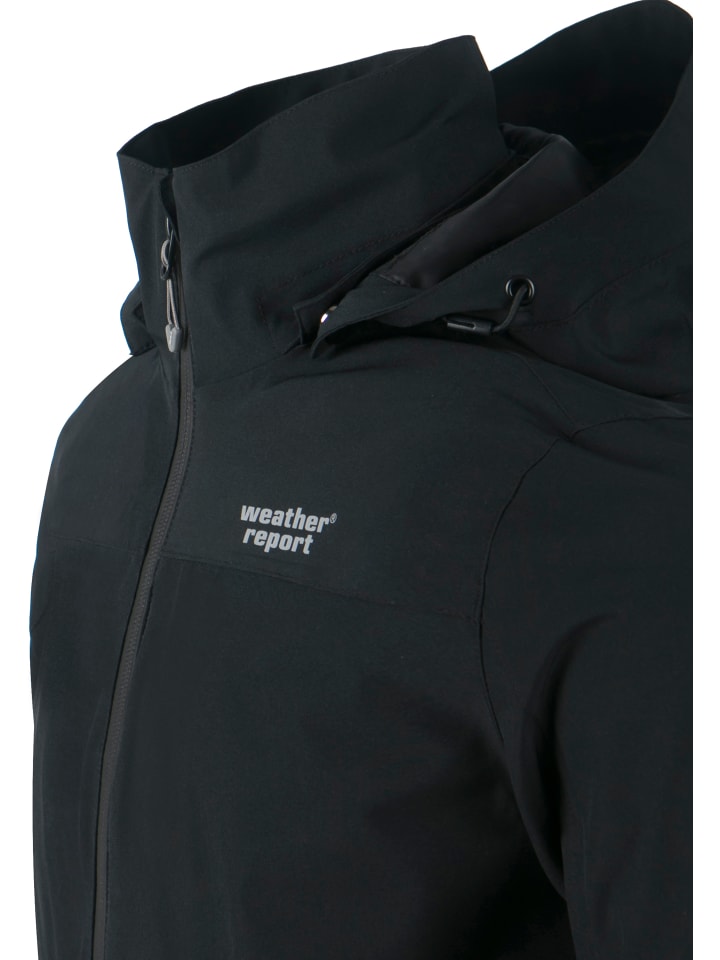 | in Weather Borise Jr. günstig Funktionsjacke limango Black Report 1001 kaufen