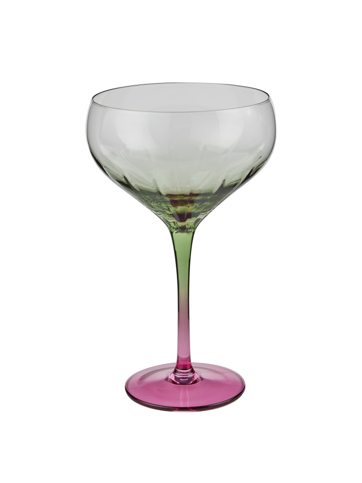 Butlers Cocktailglas DIVINE in Grün
