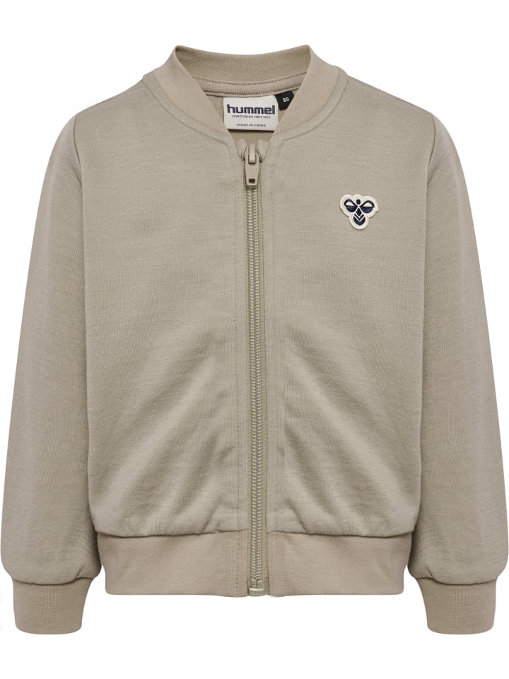 Reißverschluss Jacke Hmlmini Kinder in VINTAGE KHAKI