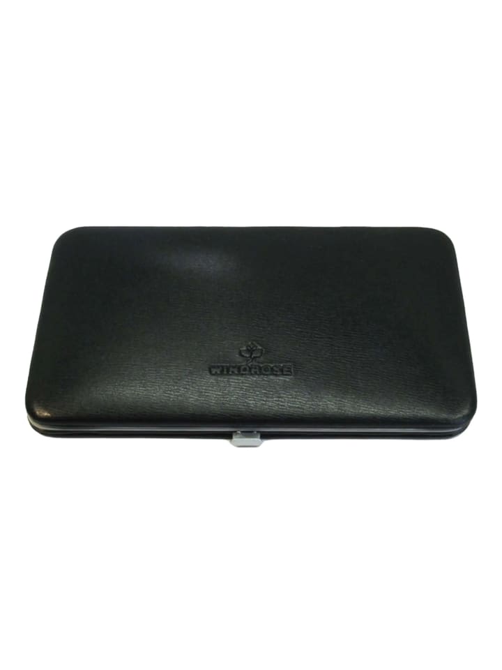 Ambiance Schmuckkasten Leder 17 cm schwarz