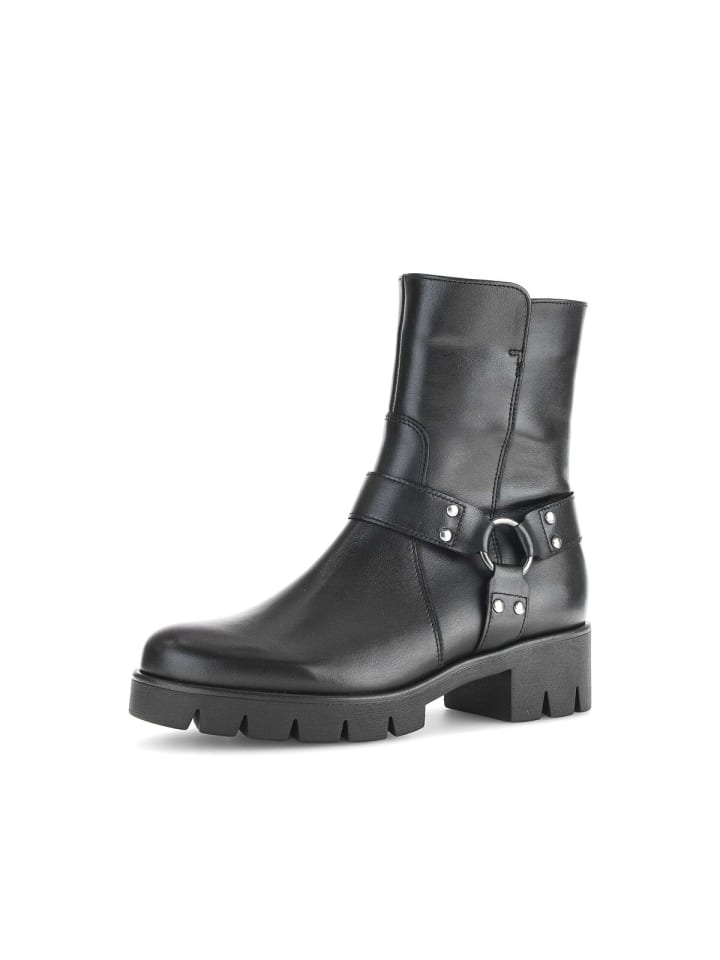 Biker Boots in schwarz