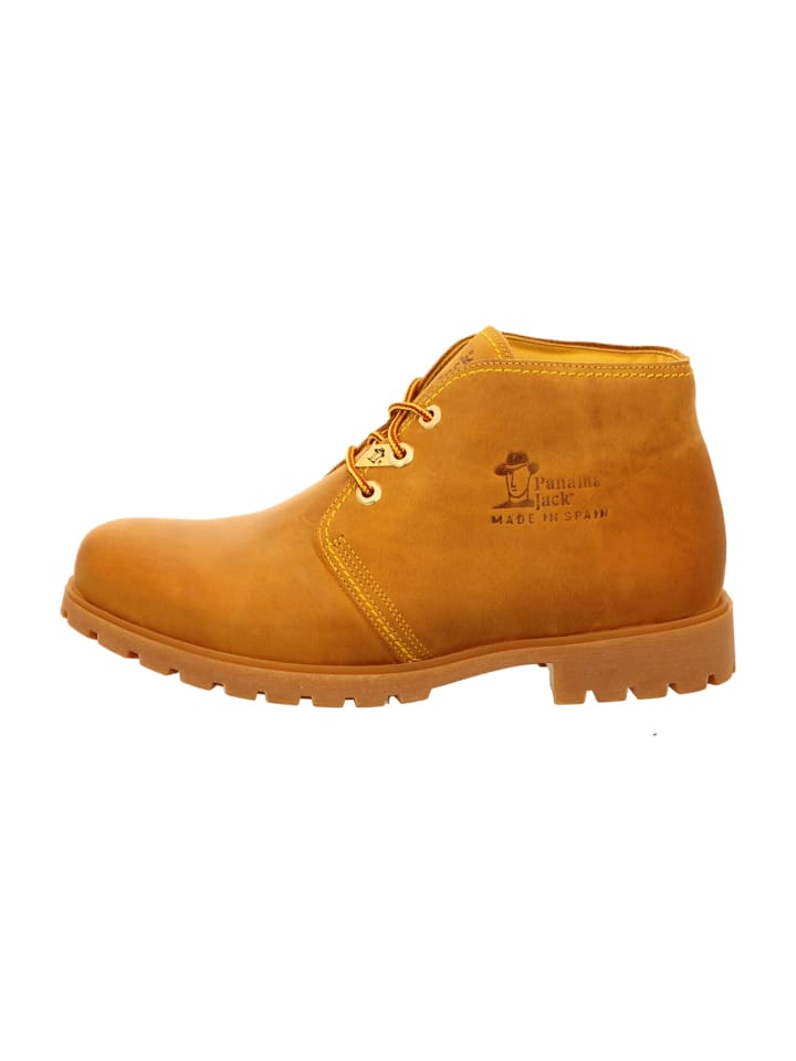 Schnürboots in Gelb