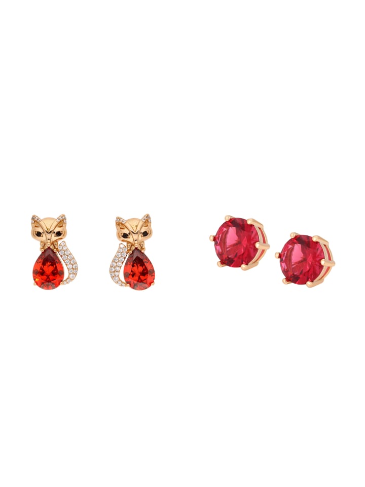Women Earrings Set in gold