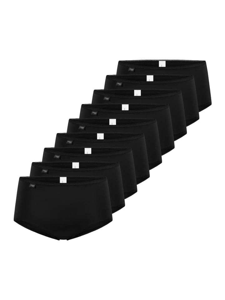 Midi Slip 24/7 Microfibre in Schwarz