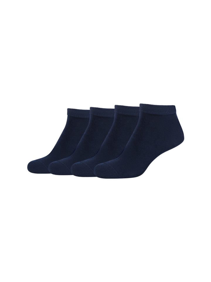 Sneakersocken bamboo 4er Pack navy