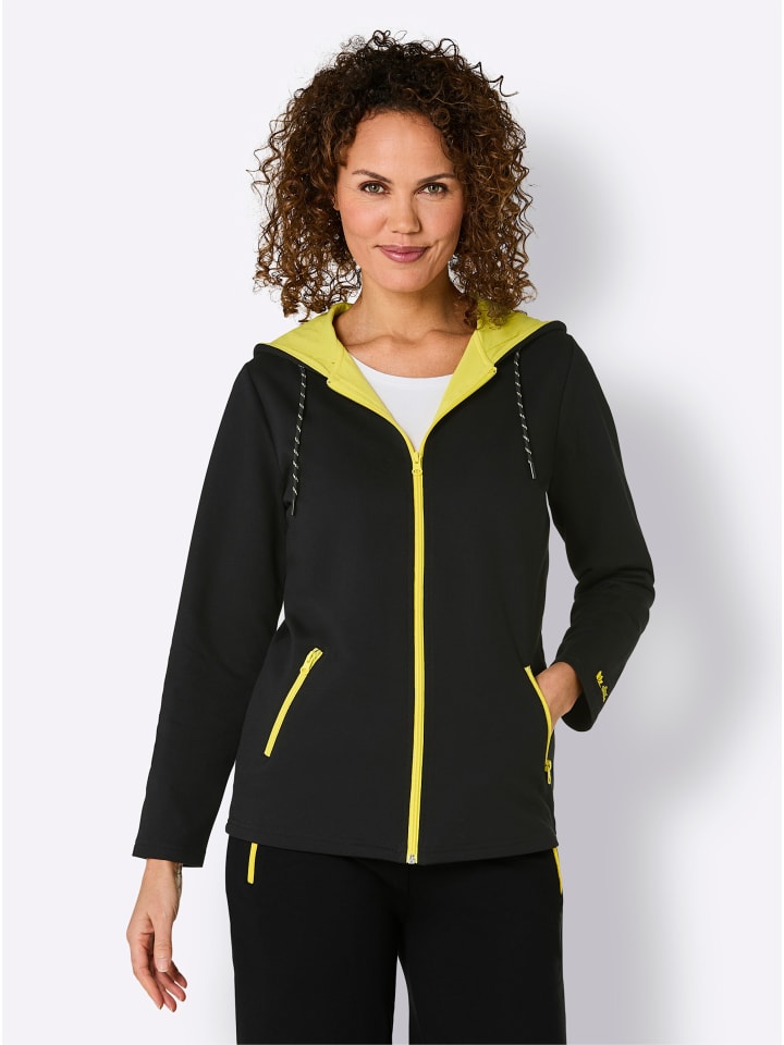 Jacke in schwarz