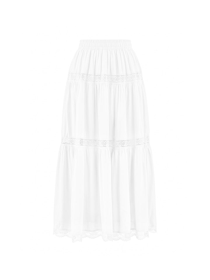 Women Skirt in WHITE