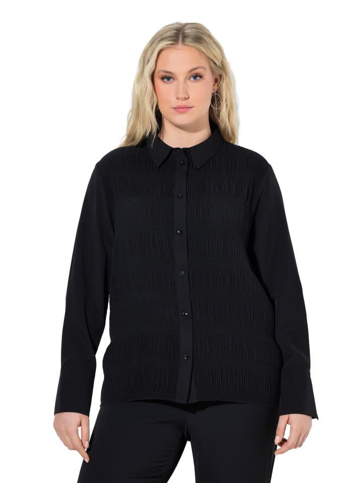 Bluse in schwarz