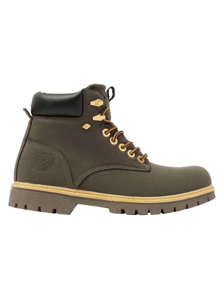 Stiefel Secco in khaki/schwarz