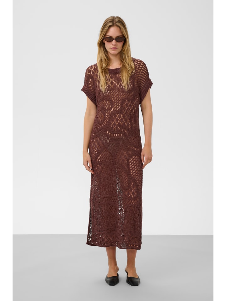 Kleid SLBarb Straight fit in Brown Stone