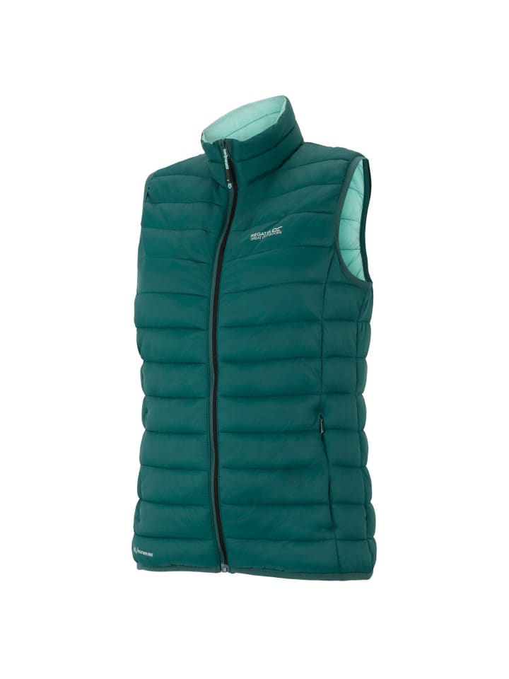 Weste / Bodywarmer Marizion Baffle in grün