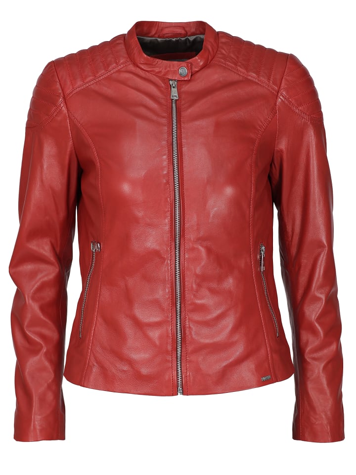 Lederjacke 31025193 in rot