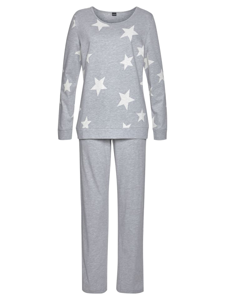 Pyjama in graumelange